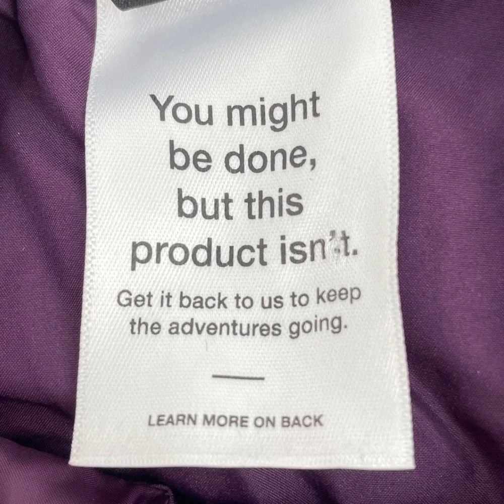 The North Face Jacket Thermoball 50/50 XXL Purple NWT